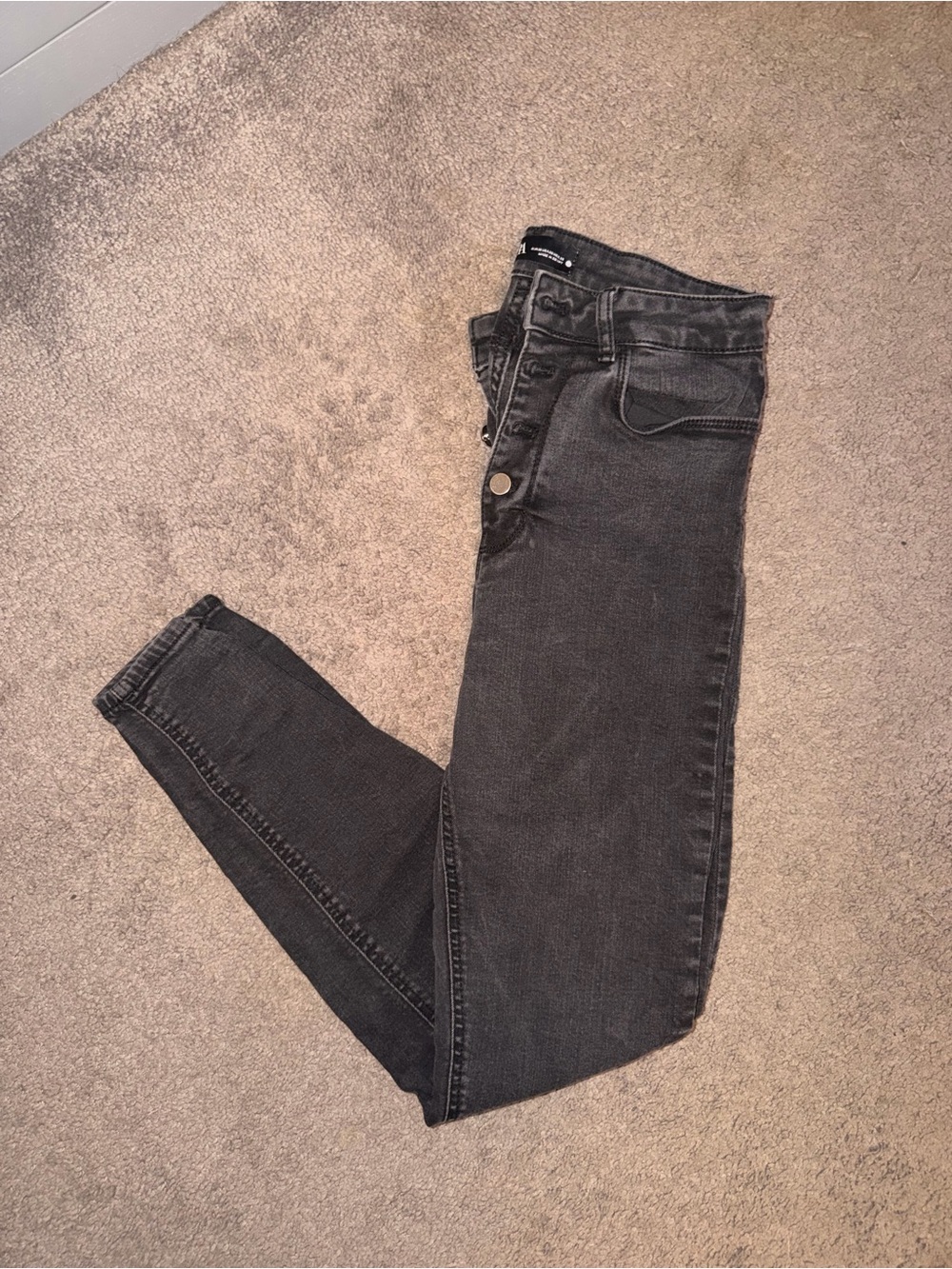 Zara Women's Black Skinny Jeans
